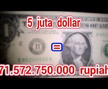 5 Juta Rupiah Berapa Dolar Hongkong